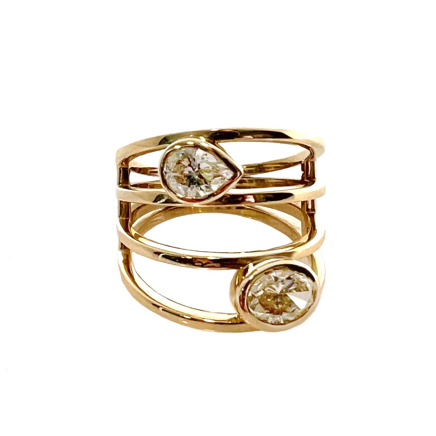 Double Sapphire Ring