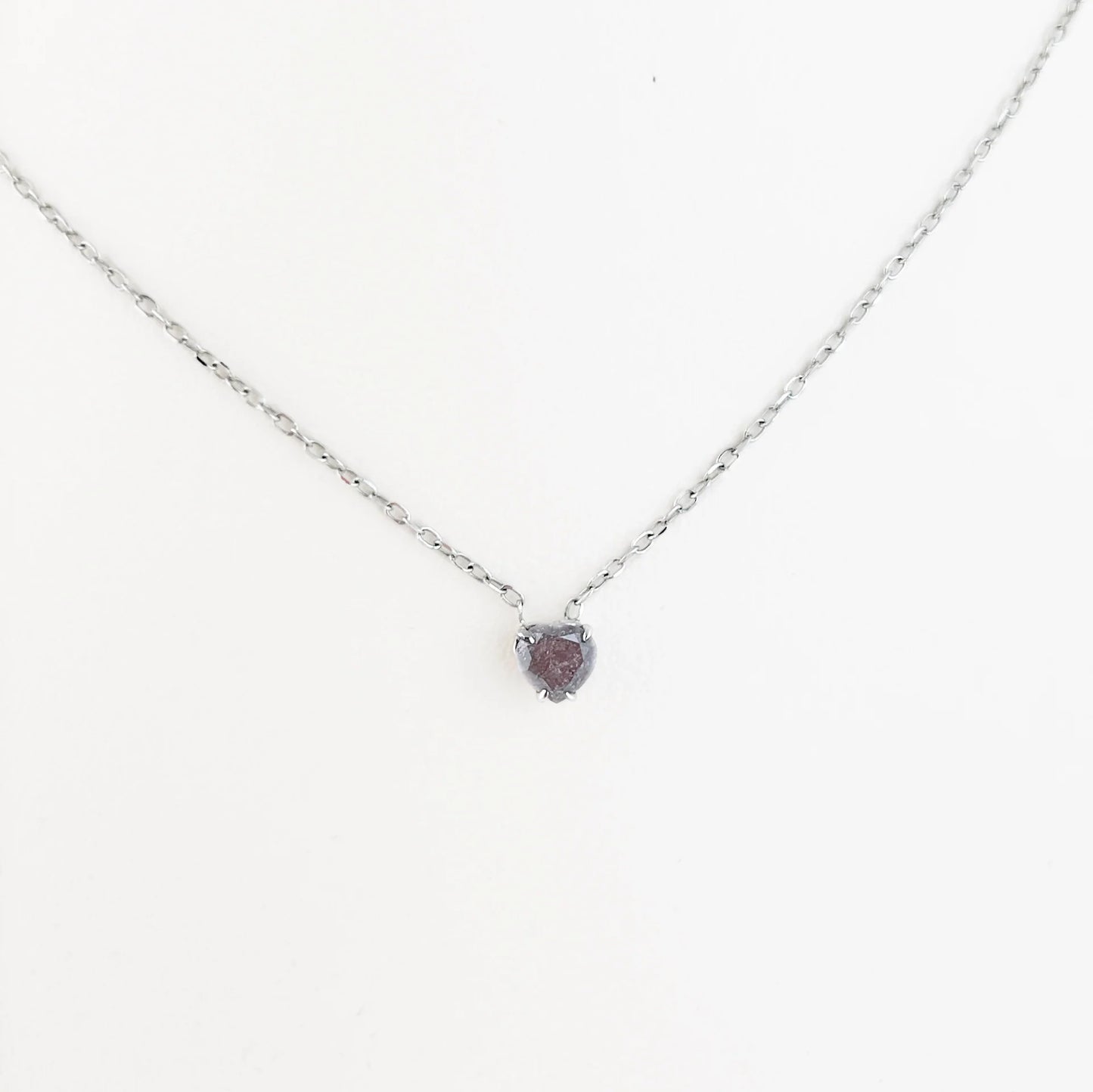 Purple Diamond Necklace