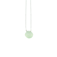Simple and perfect for everyday. Meg C's briolette necklaces come in a variety of colored gemstones.  Size: 16" Sterling Silver Cable Chain, available in 18" per request Stone: Variety of Gemstones  Metal: Sterling Silver Handmade by Meg C