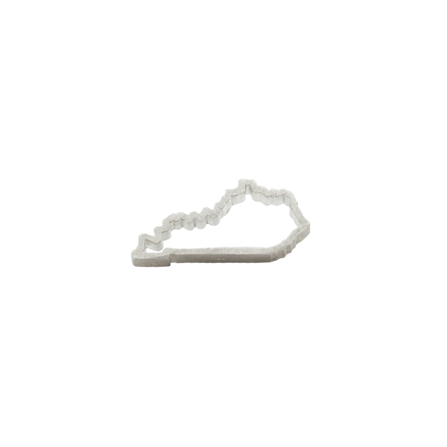 Show your Kentucky state pride with this Kentucky outline pin! Size: 25mm wide Metal: Sterling silver Handmade by Meg C