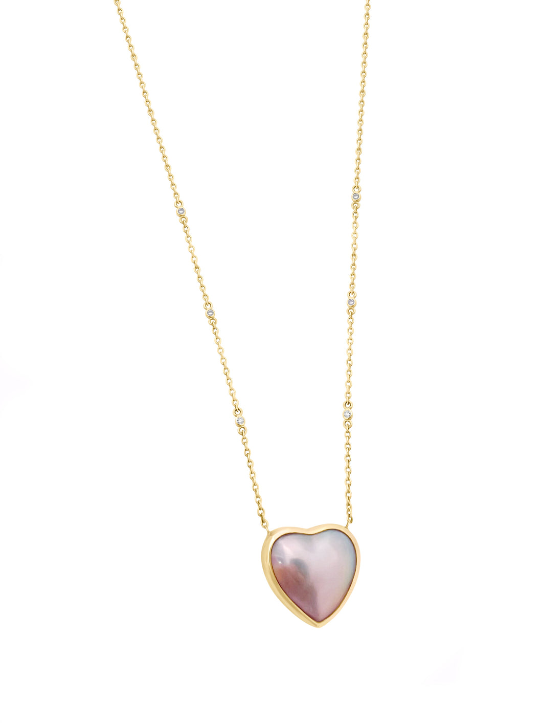 Pearl Heart Necklace