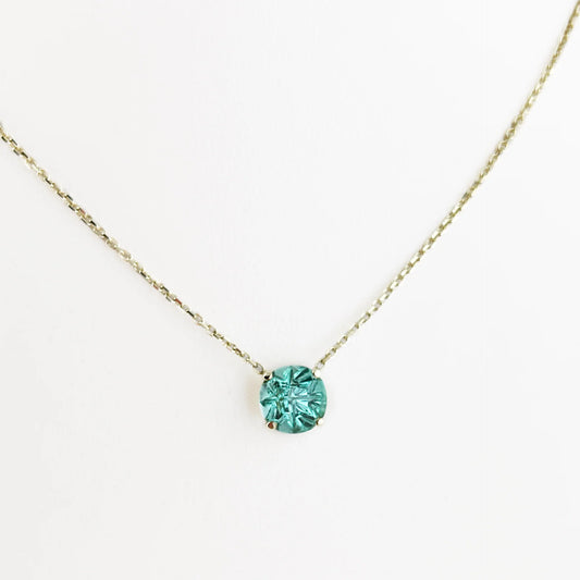 Seafoam Tourmaline Necklace