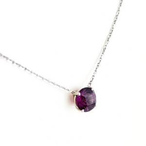 Grape Garnet Necklace