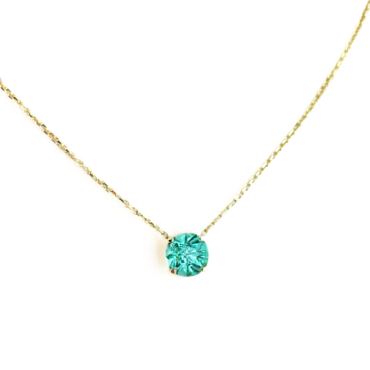 Seafoam Tourmaline Necklace