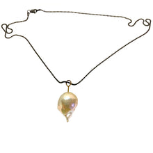 Chardonnay Fireball Pearl Necklace